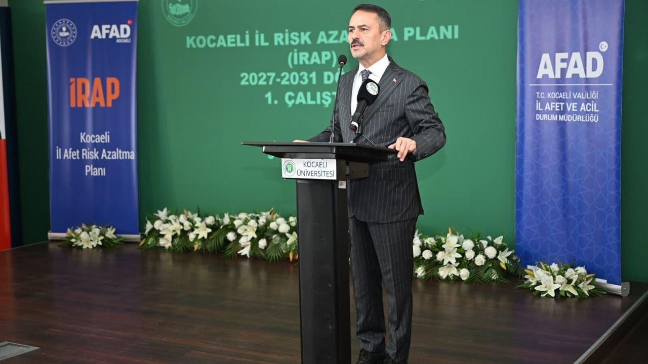 Kocaeli İl Afet Risk Azaltma Planı (İRAP) 2027-2031 Dönemi 1. Çalıştayı başladı